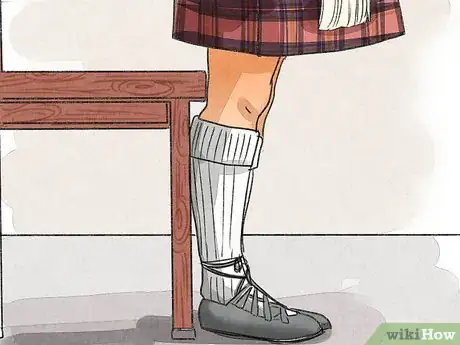 Image titled Sit in a Kilt Step 1