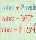 Convert Radians to Degrees
