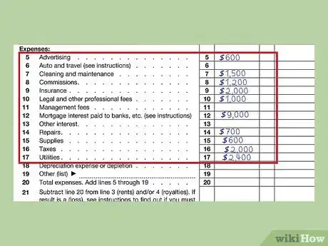 Image titled Calculate Taxable Income on Rental Properties Step 4