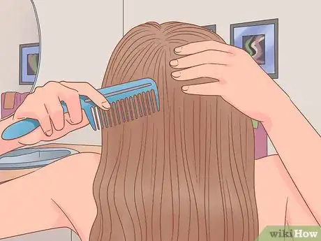 Image titled Air Dry Your Hair Straight Step 2
