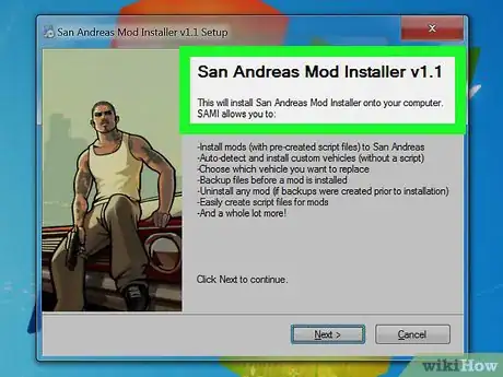 Image titled Install Car Mods in Grand Theft Auto San Andreas Step 3