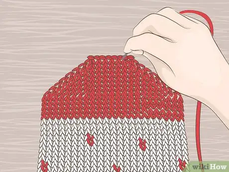 Image titled Knit Christmas Stockings Step 22
