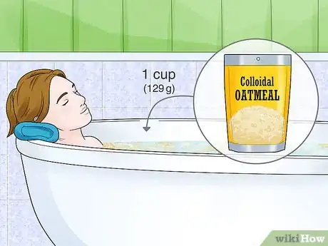 Image titled Use an Oatmeal Bath Step 1