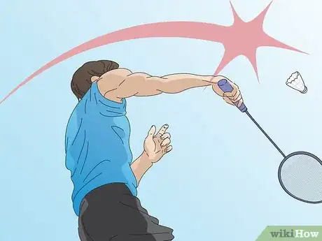 Image titled Smash in Badminton Step 4