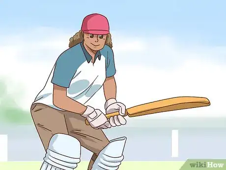 Image titled Bat Against Fast Bowlers Step 5