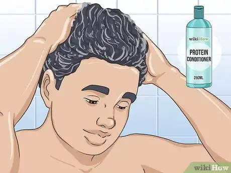 Image titled Straighten an Afro for Men Step 5