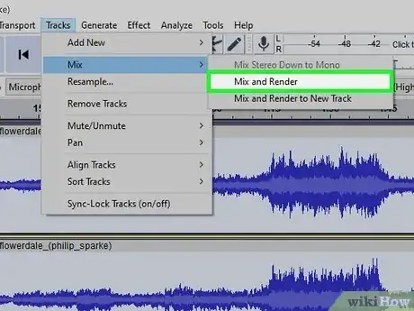 Image titled Change a Mono Track Into Stereo Track Using Audacity Step 8