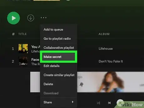 Image titled Remove a Follower on Spotify Step 9