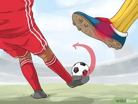 Image titled Curve a Soccer Ball Step 2