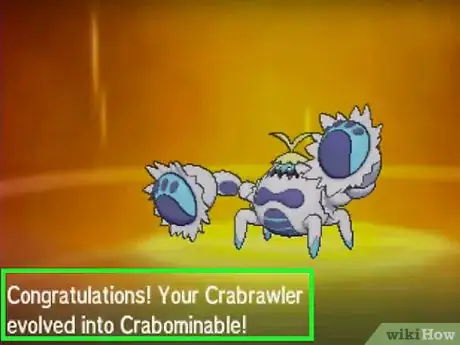 Image titled Evolve Crabrawler in Pokémon Sun and Moon Step 4