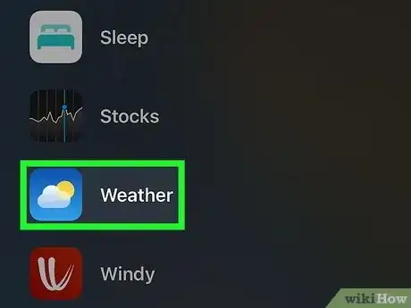 Image titled Get the Weather on Your iPhone's Lock Screen Step 6