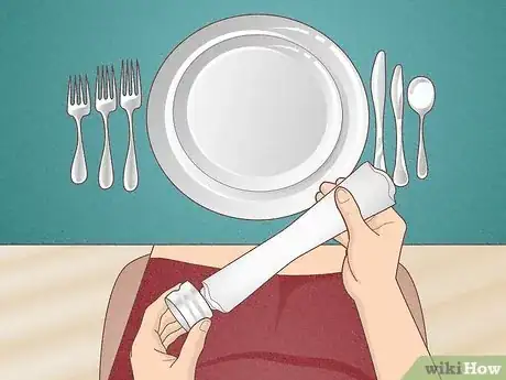 Image titled Use a Napkin with Proper Table Etiquette Step 2