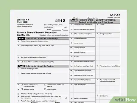 Image titled Fill Out and File a Schedule K 1 Step 9