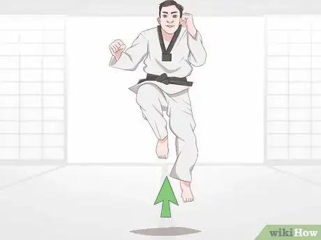 Image titled Execute Jump Kicks (Twio Chagi) in Taekwondo Step 44