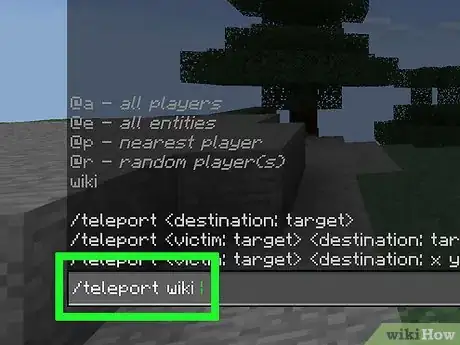 Image titled Teleport in Minecraft Step 17