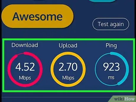 Image titled Check WiFi Speed on iPhone Step 5