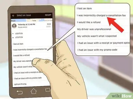 Image titled Get an Uber Cancellation Charge Waived Step 6