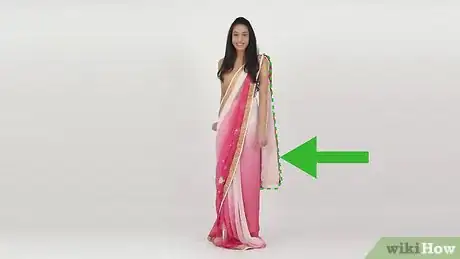 Image titled Dress in a Sari Step 21
