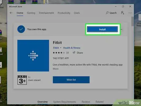 Image titled Sync Your Fitbit Device on PC or Mac Step 1