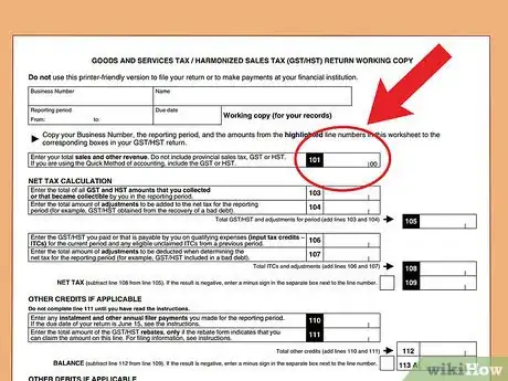 Image titled Complete a Canadian GST Return Step 12