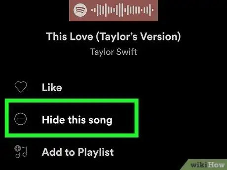 Image titled Unhide a Song on Spotify Step 8