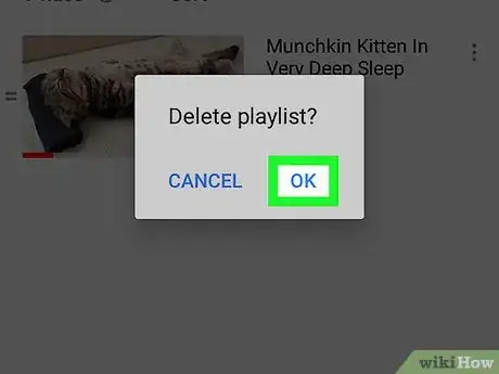 Image titled Delete a YouTube Playlist on Android Step 6