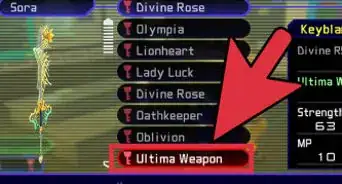 Make the Ultima Weapon in Kingdom Hearts 1