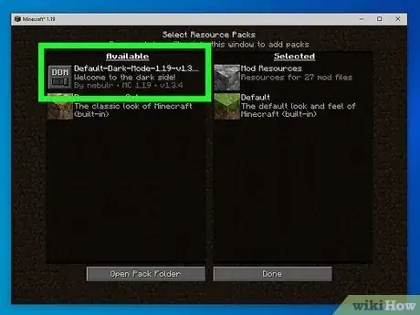 Image titled Install Minecraft Resource Packs Step 11