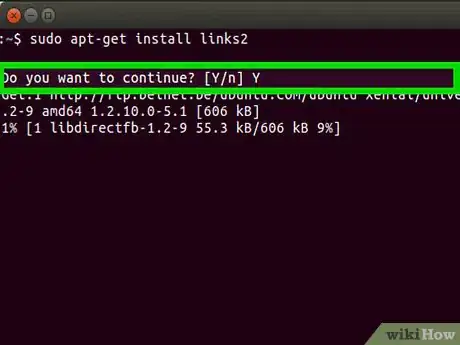Image titled Browse the Internet Using the Terminal in Linux Step 6