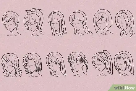 Image titled Draw Anime Hair Step 16