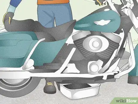 Image titled Perform an Oil Change on a Harley Davidson Twin Cam Engine Step 7