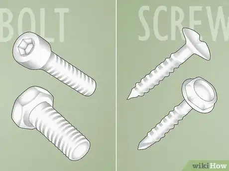 Image titled Bolt vs Screw Step 7