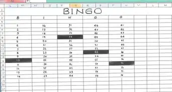 Make a Bingo Game in Microsoft Office Excel 2007
