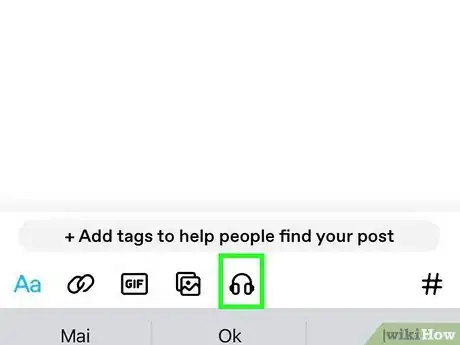 Image titled Post Audio to a Tumblr Blog from a Phone Step 3