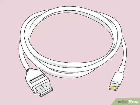 Image titled Charge Your iPhone without a Charging Block Step 1