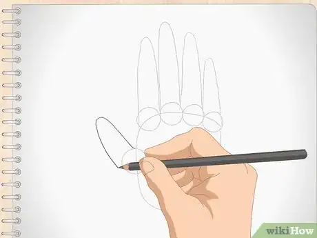 Image titled Draw Anime Hands Step 4