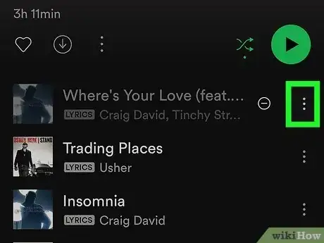 Image titled Unhide a Song on Spotify Step 4