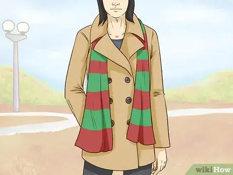 Image titled Wear a Scarf with a Jacket Step 2