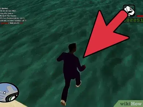 Image titled Swim Underwater in GTA San Andreas Step 5