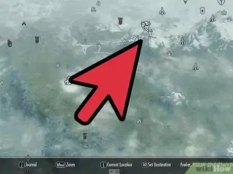 Image titled Use the in Game Map in Skyrim Step 6