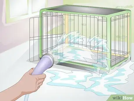 Image titled Clean a Dog Crate Step 8