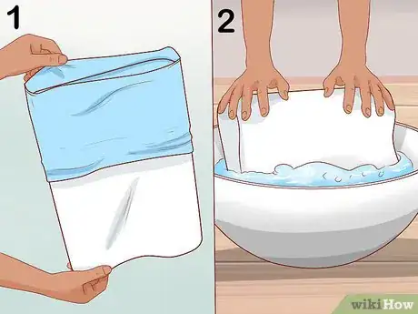 Image titled Clean a Memory Foam Pillow Step 1