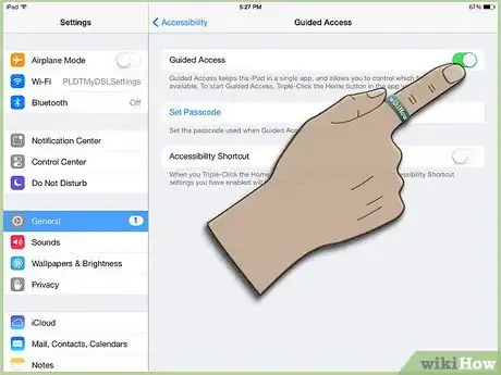 Image titled Use Guided Access to Disable Parts of an iPad Screen Step 4