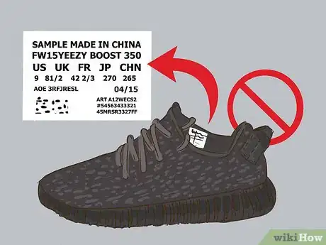 Image titled Tell If Yeezys are Fake Step 2