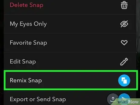 Image titled Remix a Snapchat Step 5