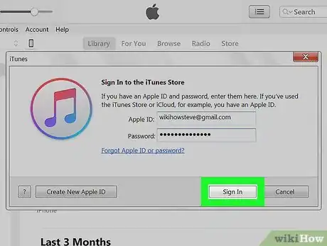 Image titled Log In to iTunes Step 6