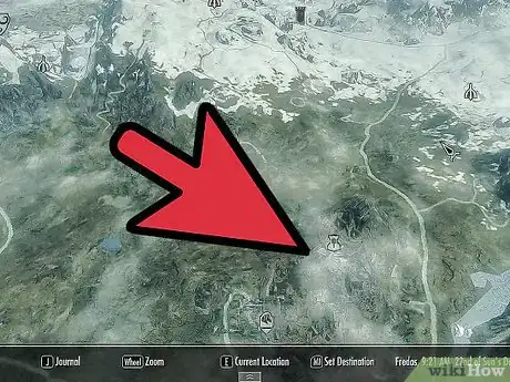 Image titled Use the in Game Map in Skyrim Step 8