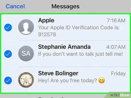 Image titled Hide Text Messages on Your iPhone Step 3