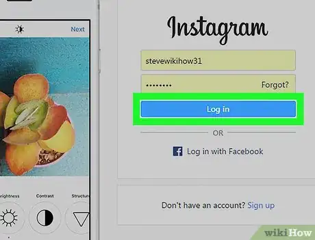 Image titled Log in to Instagram on a PC or Mac Step 4