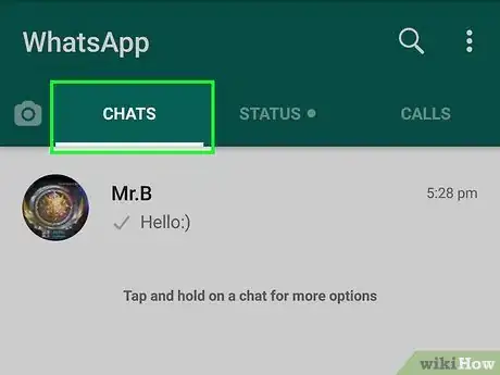 Image titled Delete Old Messages on WhatsApp Step 2